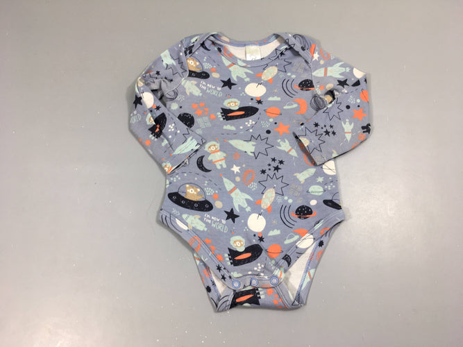 Body m.l bleu espace, moins cher chez Petit Kiwi