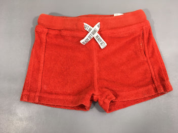 Short éponge rouge