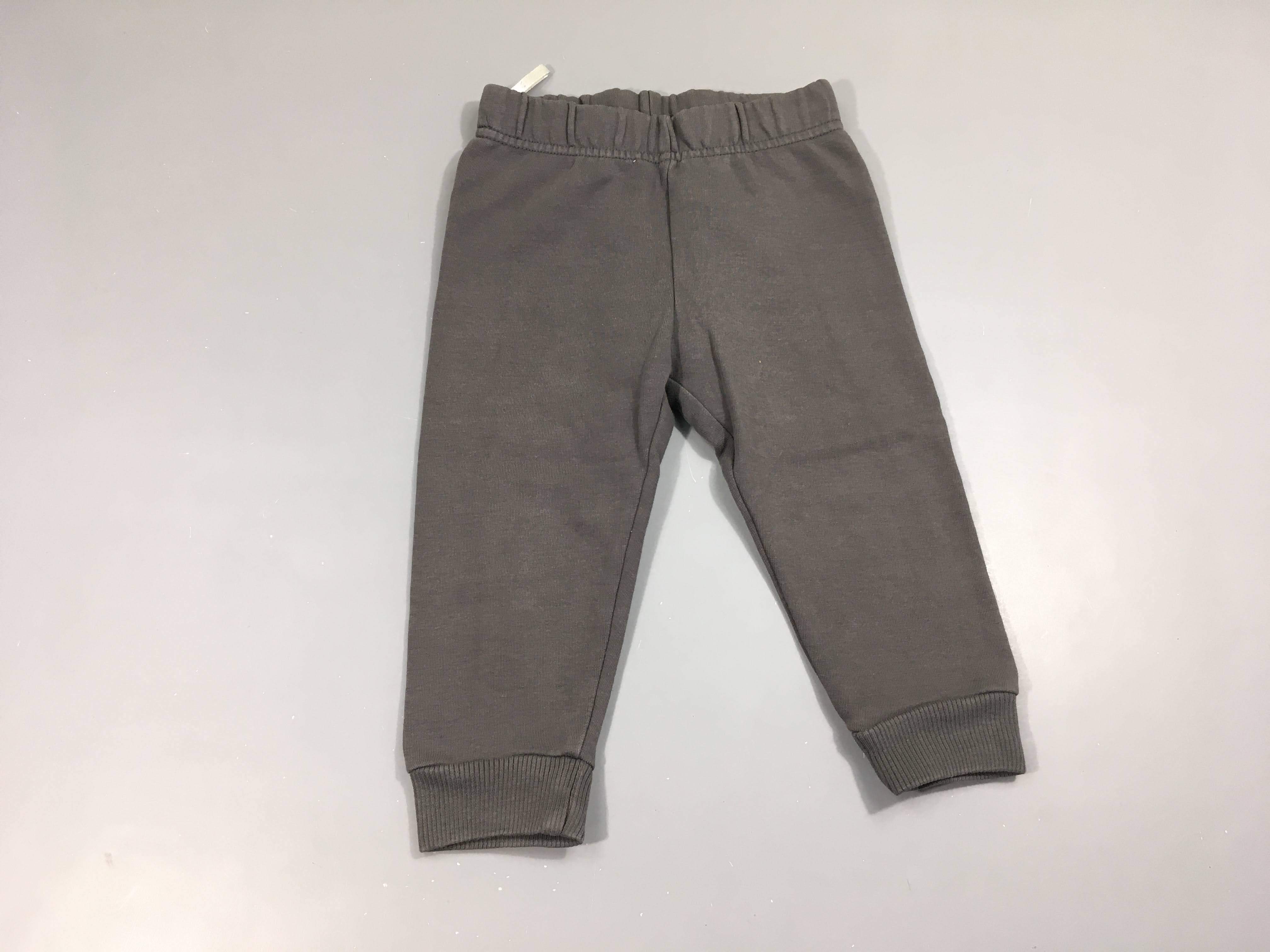 Pantalon molleton gris foncé