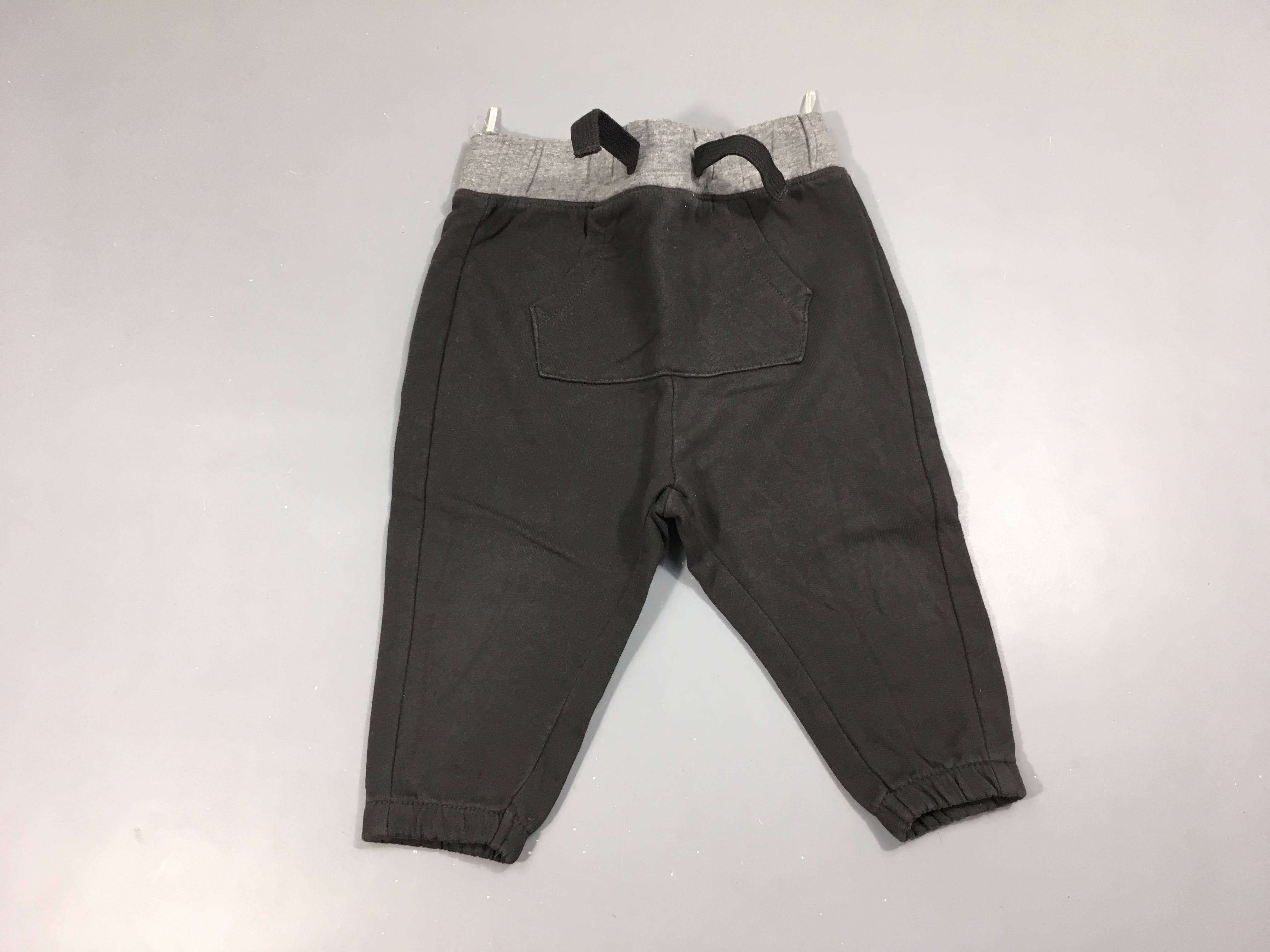 Pantalon molleton gris fc