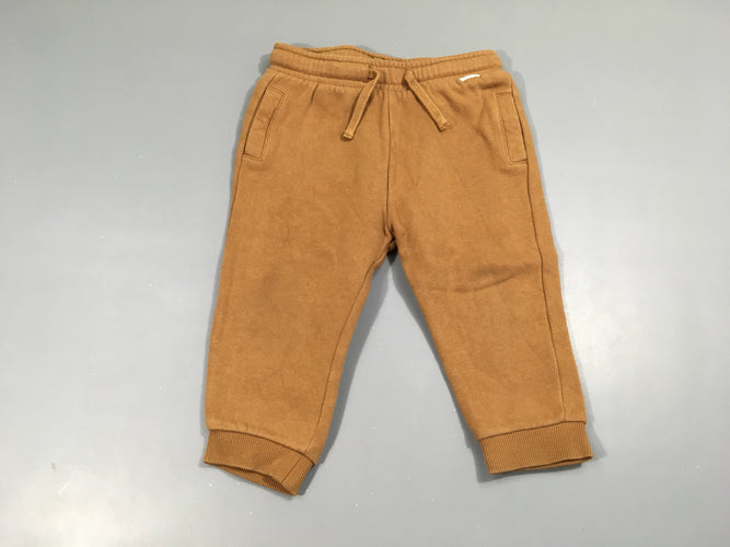 Pantalon molleton camel, moins cher chez Petit Kiwi