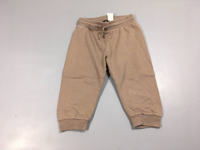Pantalon jersey beige, moins cher chez Petit Kiwi