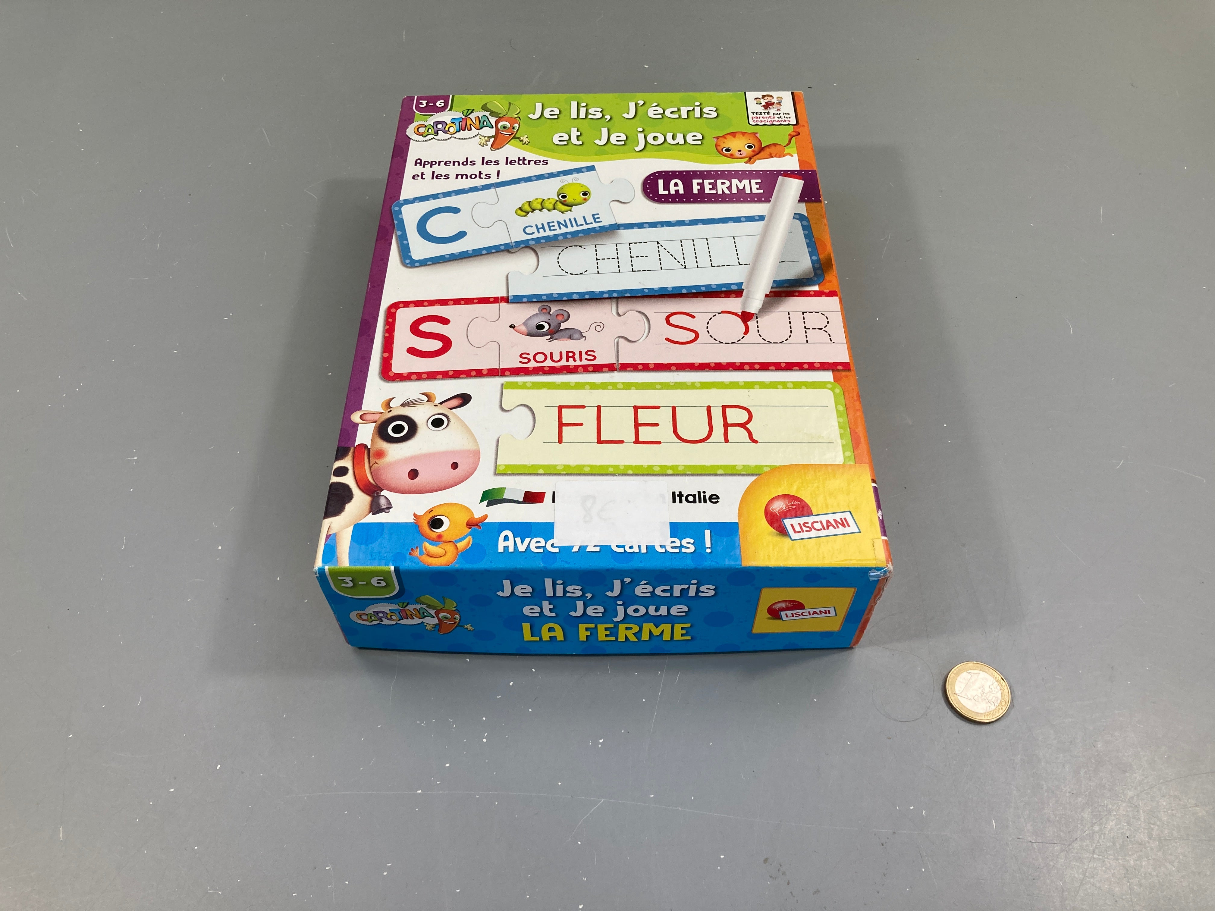 Je lis, j'écris et je joue, 3-6a