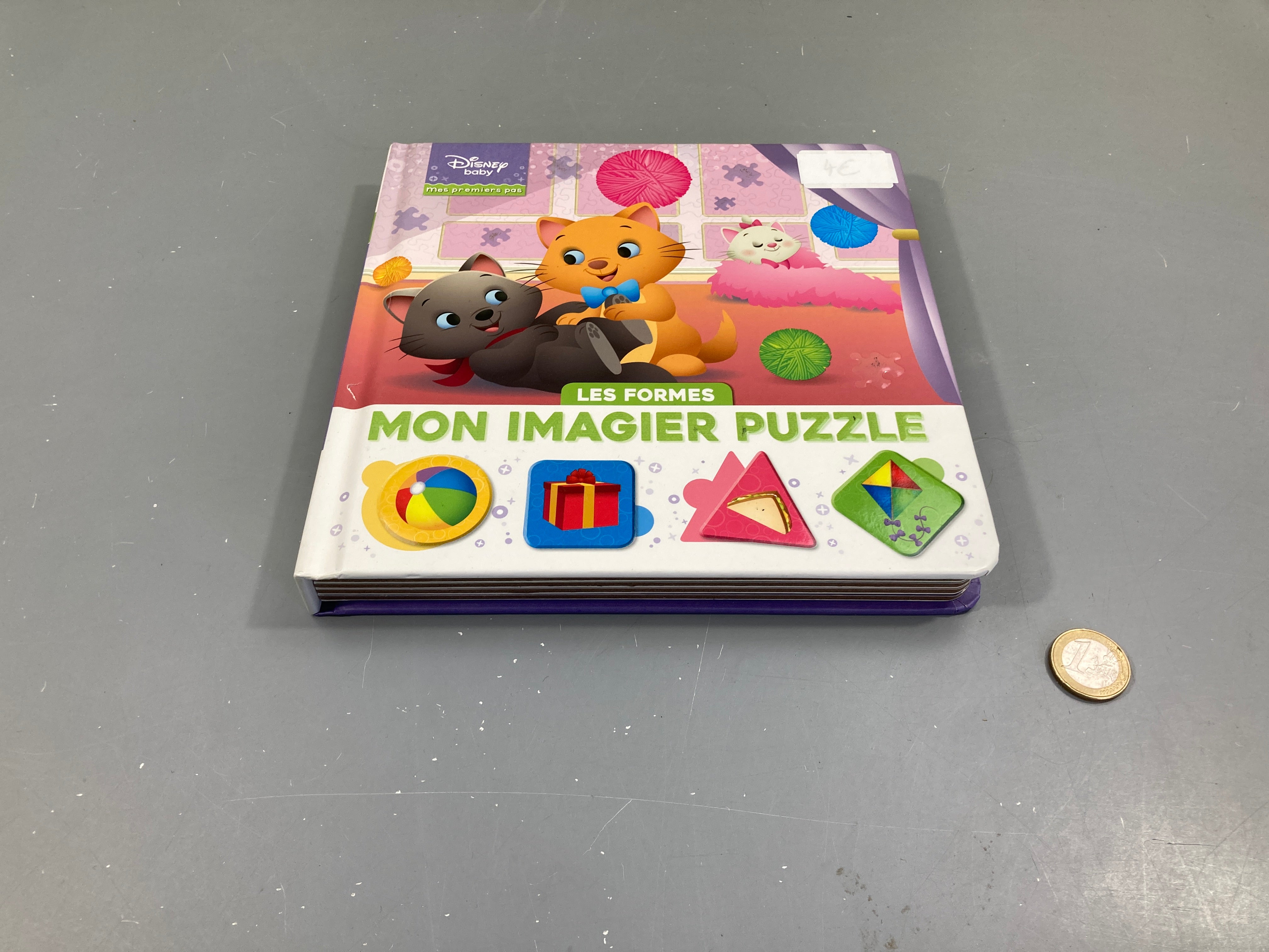 Mon imagier puzzle, les formes