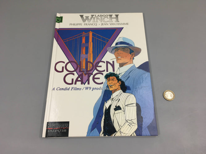 BD Golden Gate,  Largo Winch, moins cher chez Petit Kiwi