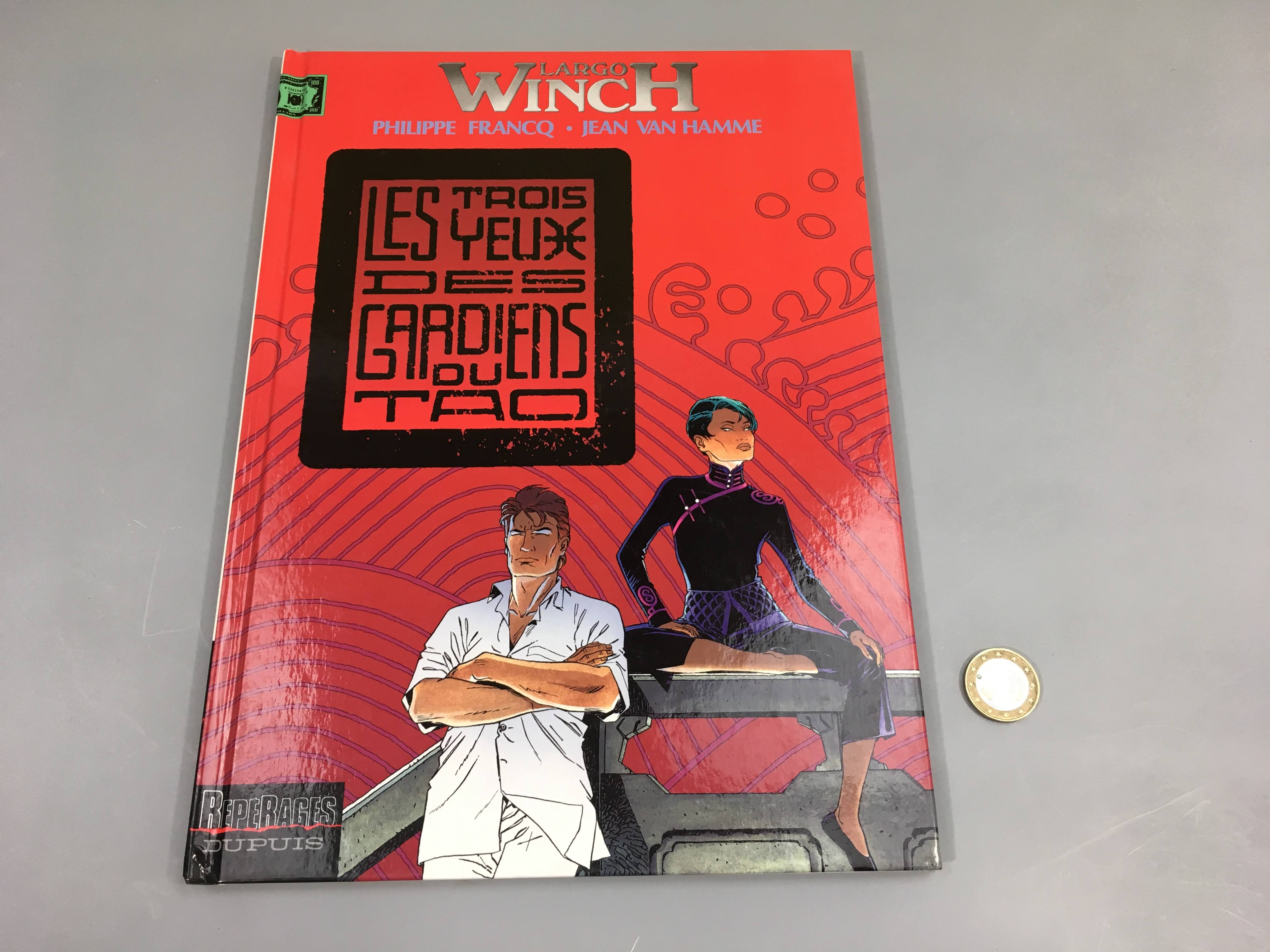 BD Les trois yeux des gardiens du Tao, Largo Winch
