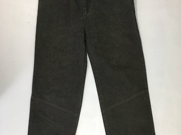 Pantalon noir velours ras