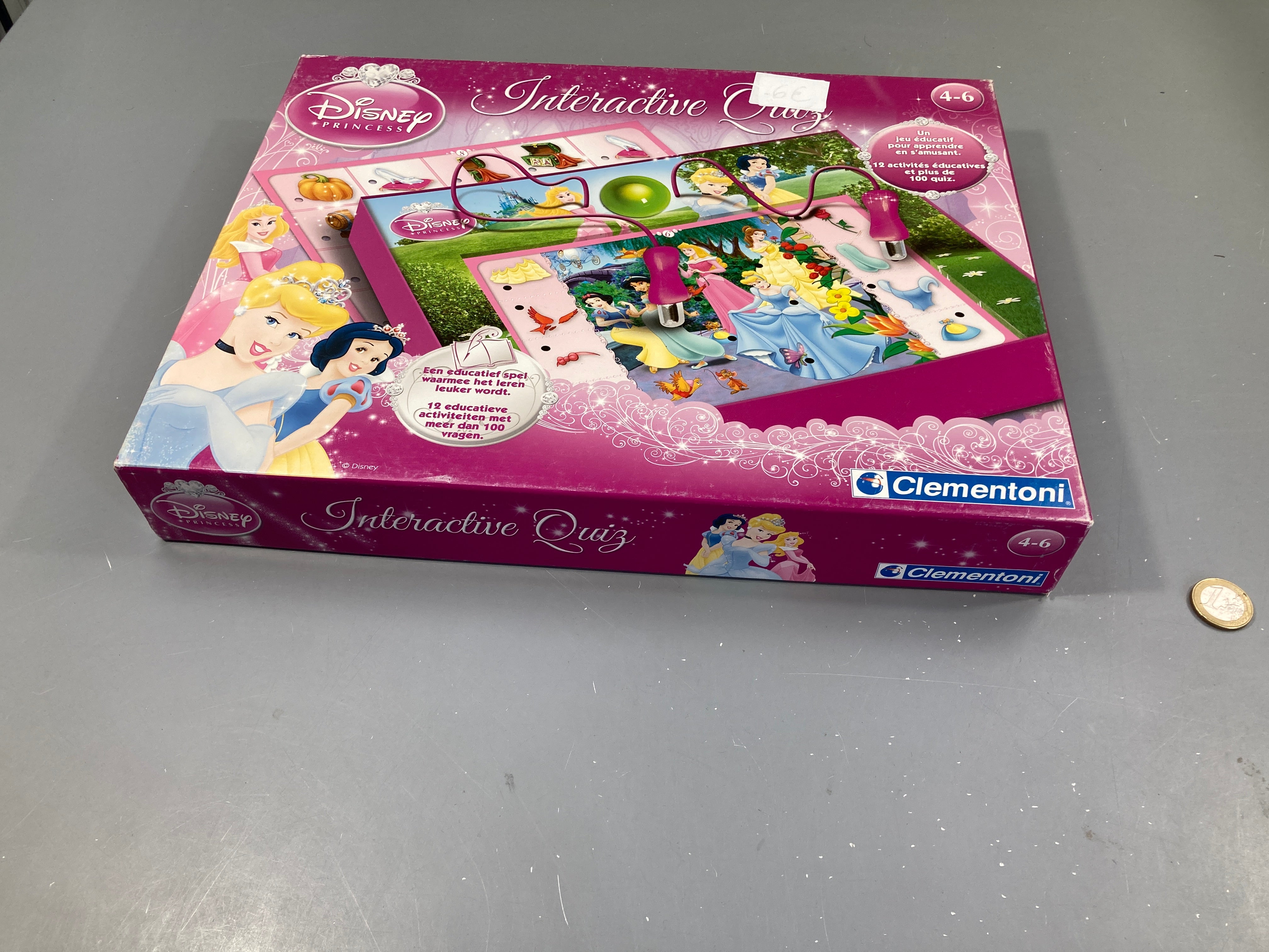 Interactif quiz princesses, 4-6a