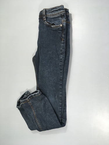 Jeans foncé Regular Milo effet éraillé, moins cher chez Petit Kiwi
