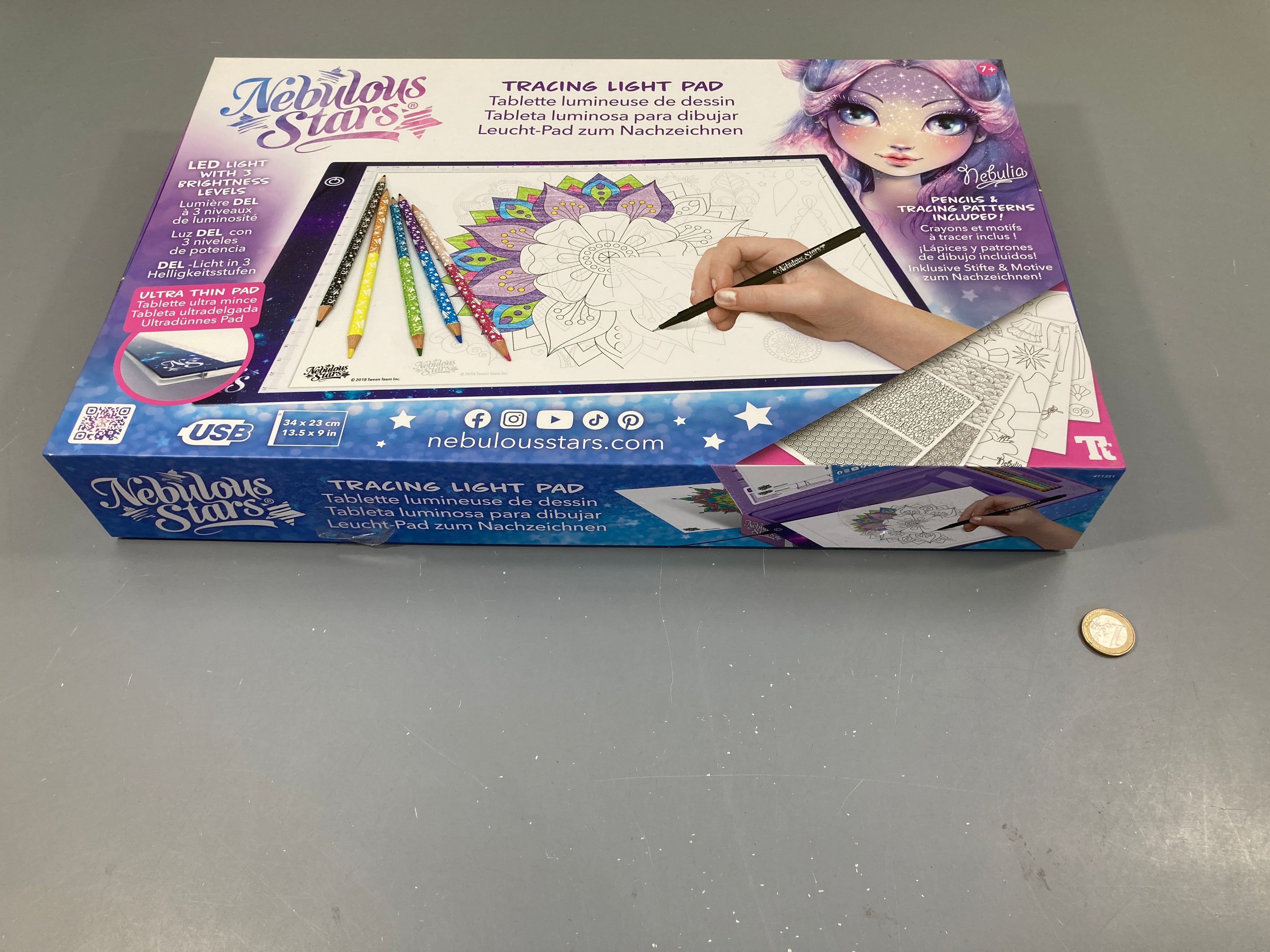 NEUF Tablette lumineuse de dessin, Nebulous Stars