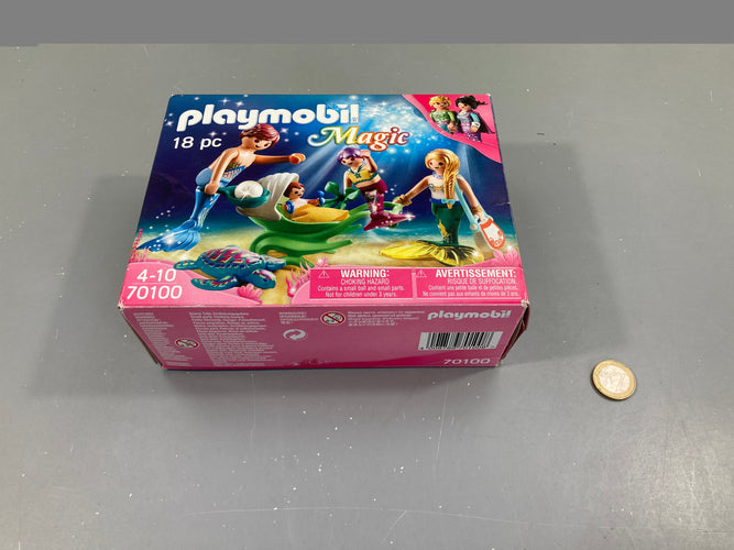 Famille de sirènes, 70100, Playmobil Magic, 4-10a - complet, moins cher chez Petit Kiwi