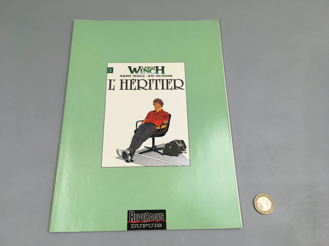 L'héritier Largo Winch, BD souple, moins cher chez Petit Kiwi