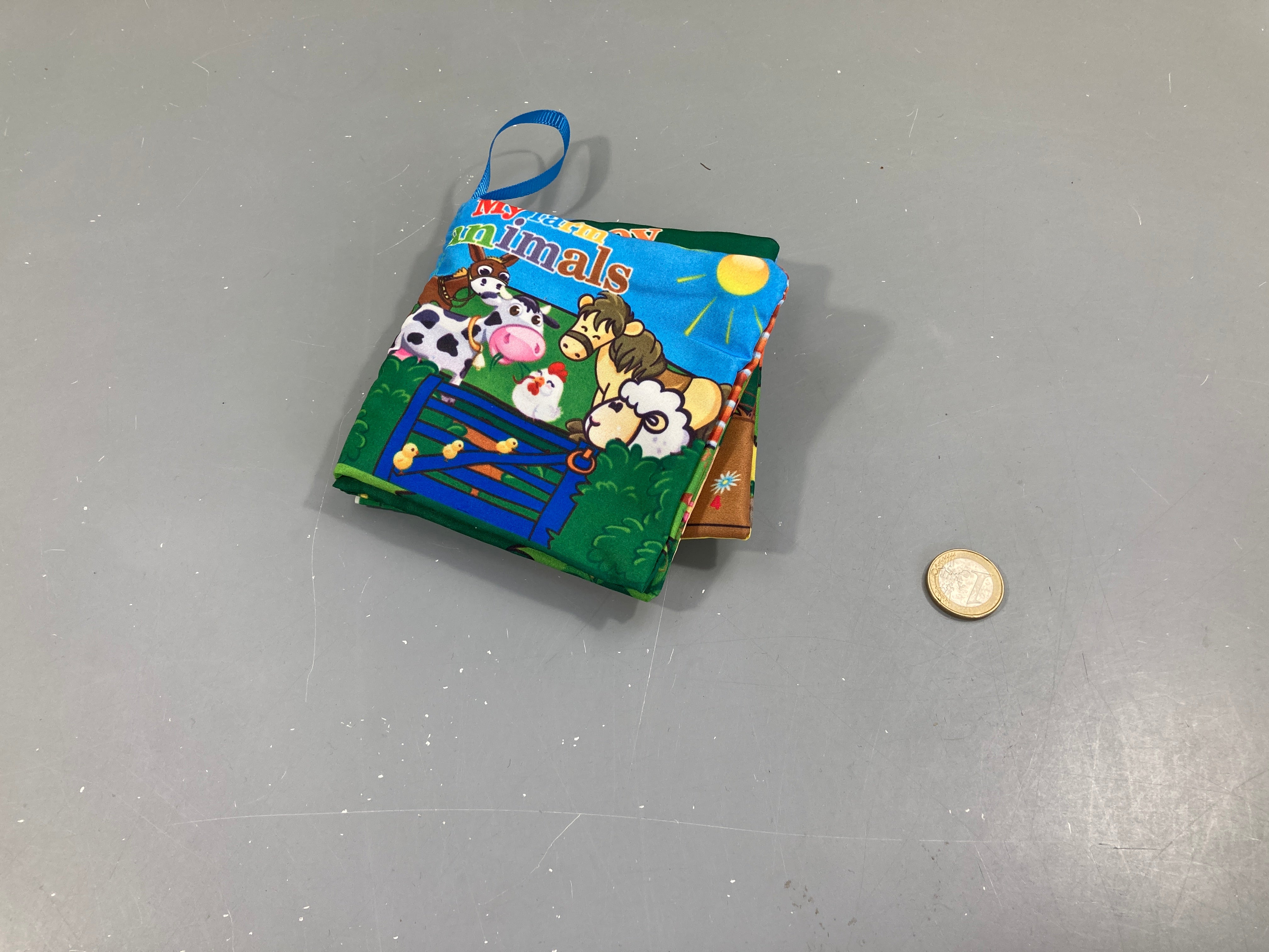 Livre textile my first animals