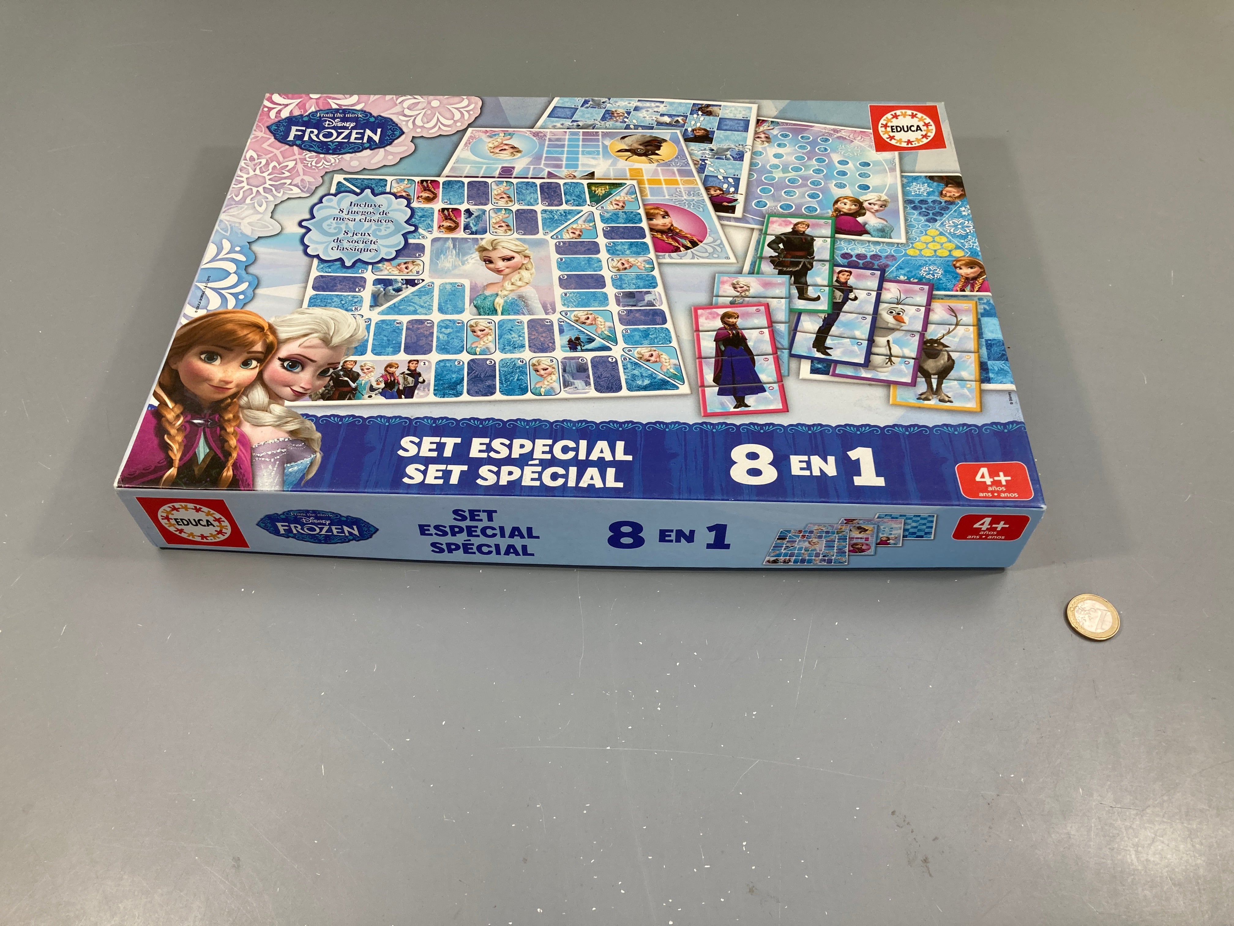 Jeu set spécial Reine des neiges, 8 en 1, +4a