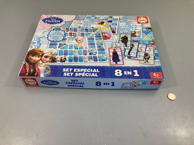 Jeu set spécial Reine des neiges, 8 en 1, +4a, moins cher chez Petit Kiwi
