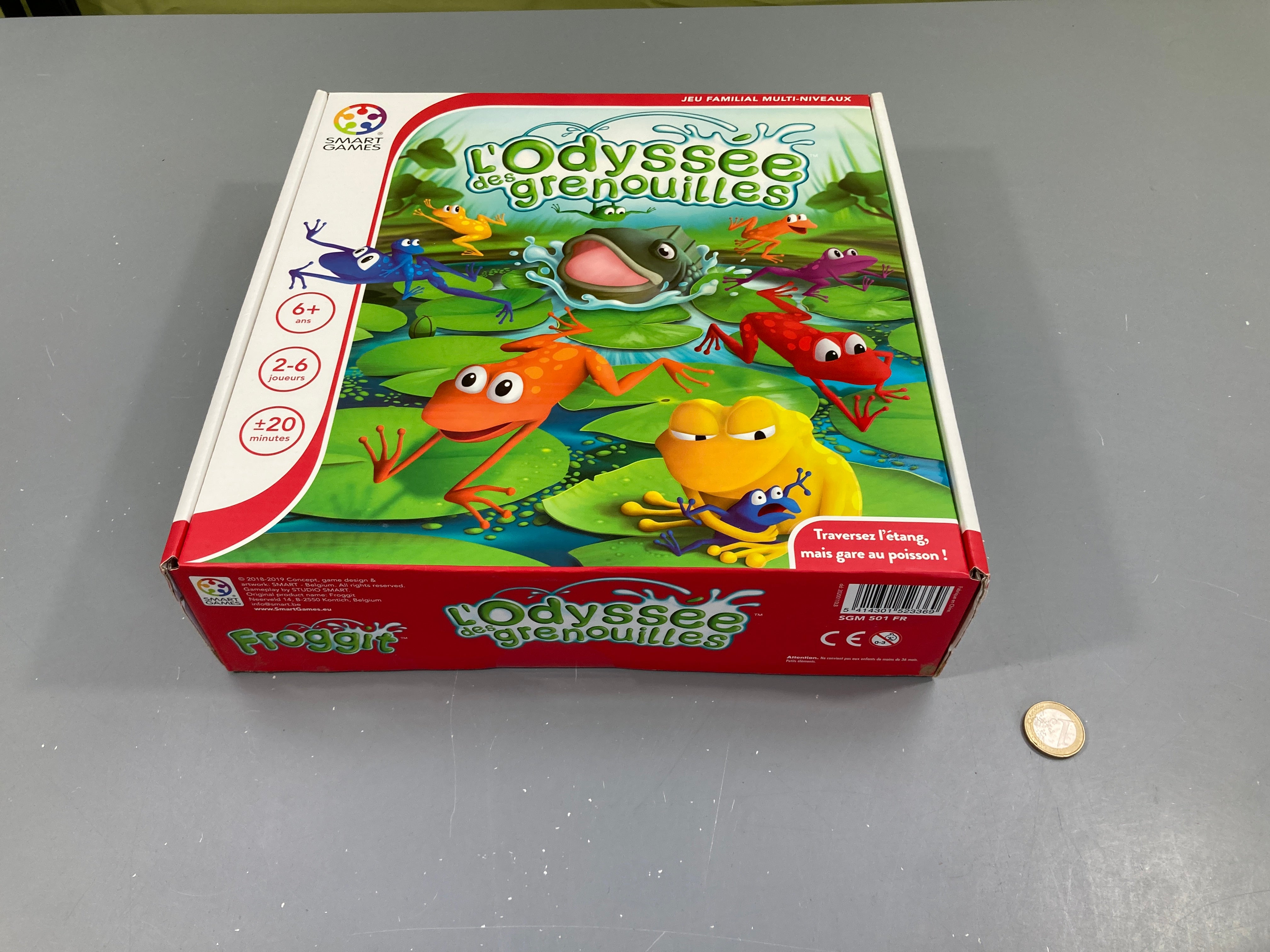 L'odyssee des grenouilles, +6a Smart Games