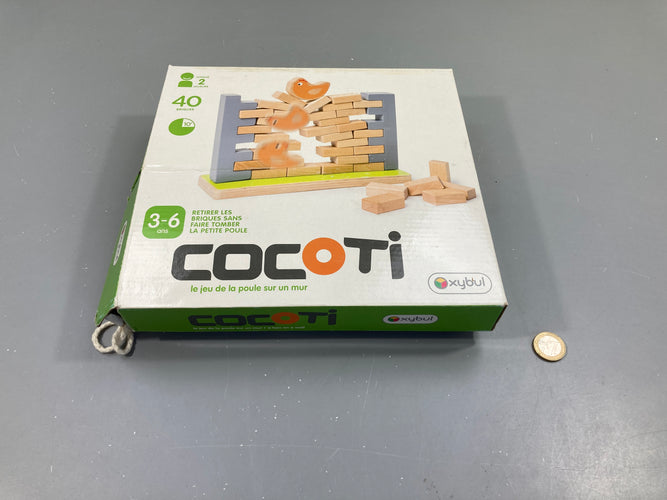 Cocoti, le jeu de la poule sur un mur, 3-6a, moins cher chez Petit Kiwi