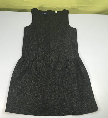 Robe s.m noir fil doré, moins cher chez Petit Kiwi