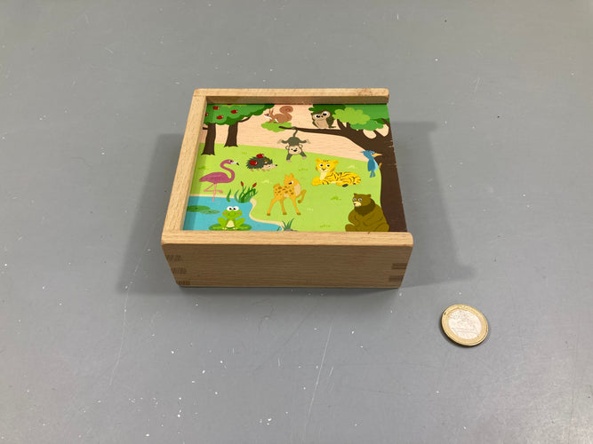 Memor.y en bois animaux, Playtive, moins cher chez Petit Kiwi