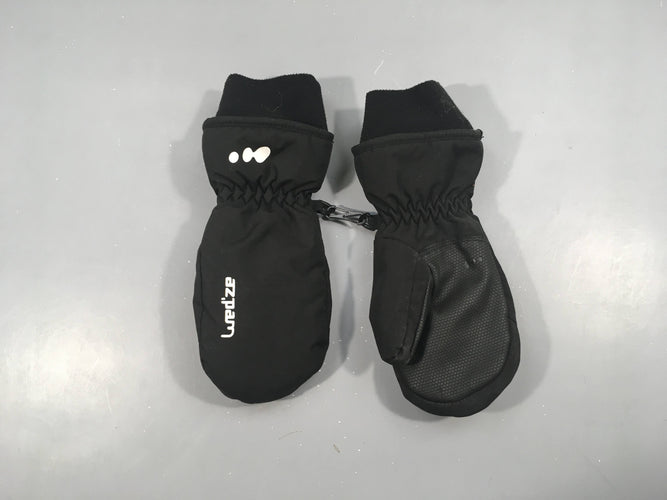 Moufles de ski noir, Wed'ze, moins cher chez Petit Kiwi