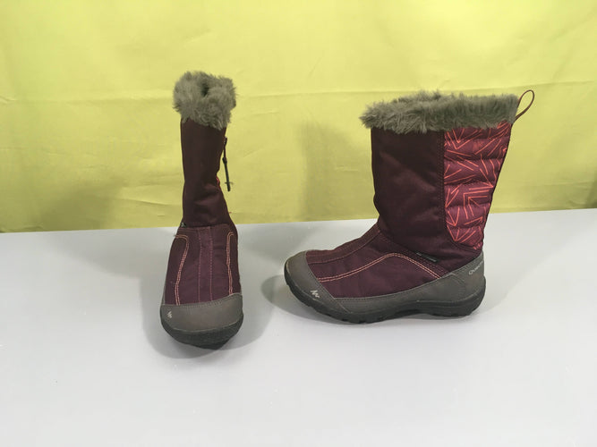 Bottes mauves ARPE 500 Warm, 31, moins cher chez Petit Kiwi
