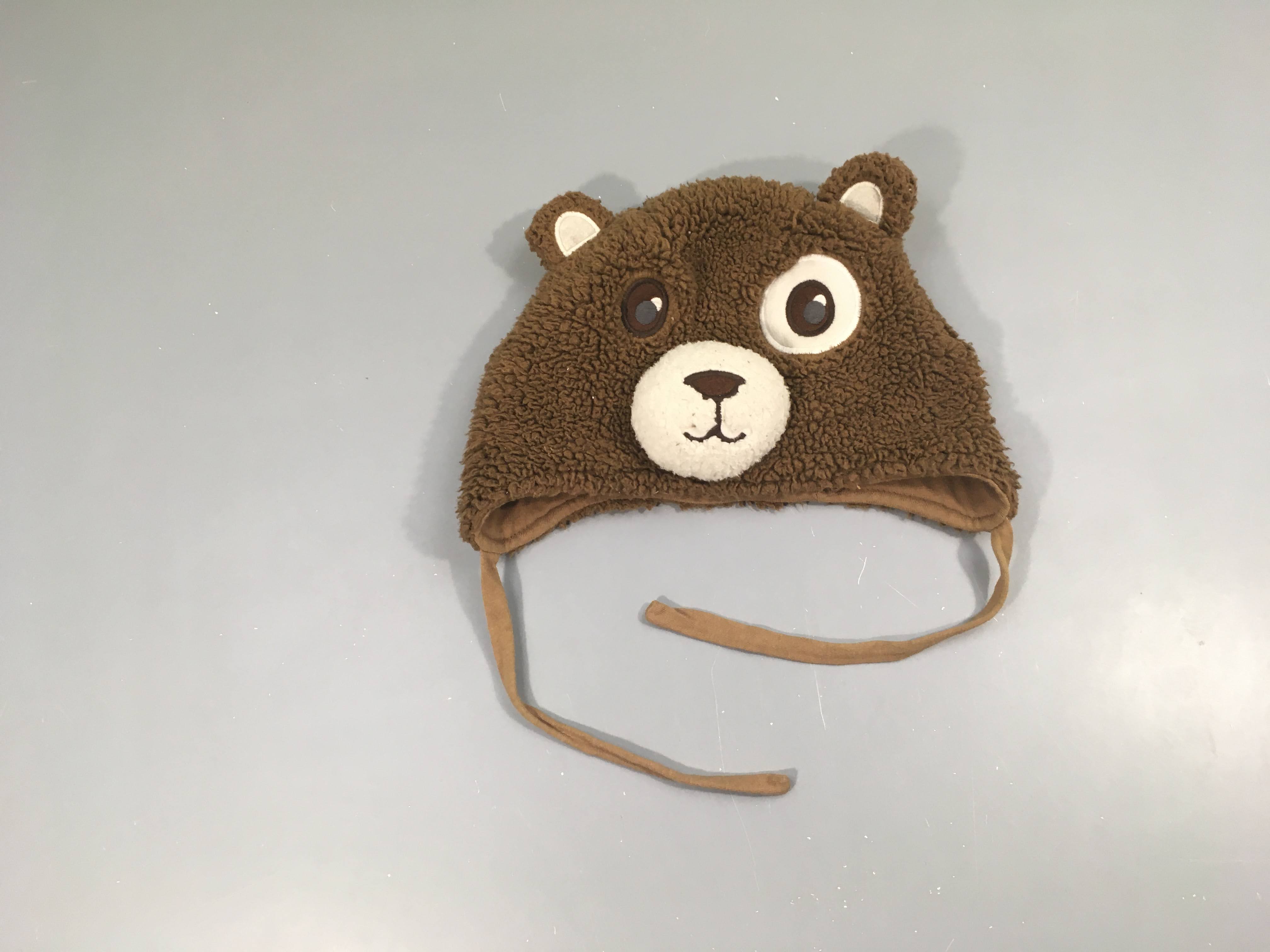 Bonnet polar brun animal