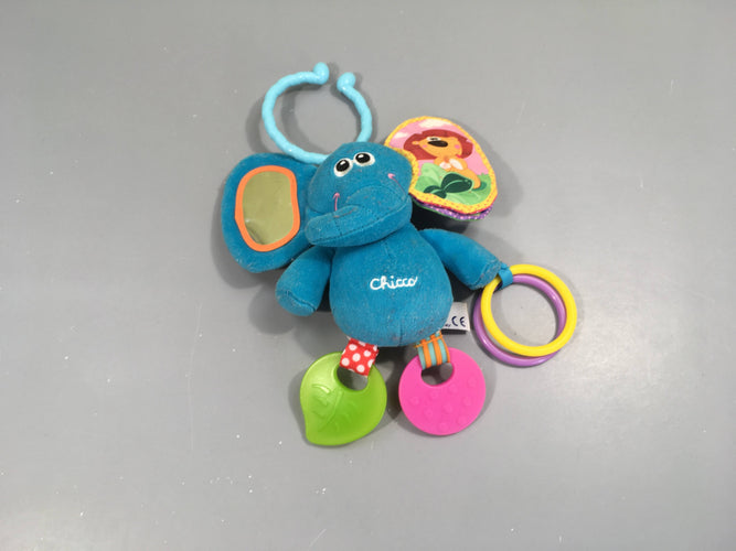 Eléphant à suspendre-Première Activités en Balade Baby Senses-Quelques peluches à ôter, moins cher chez Petit Kiwi