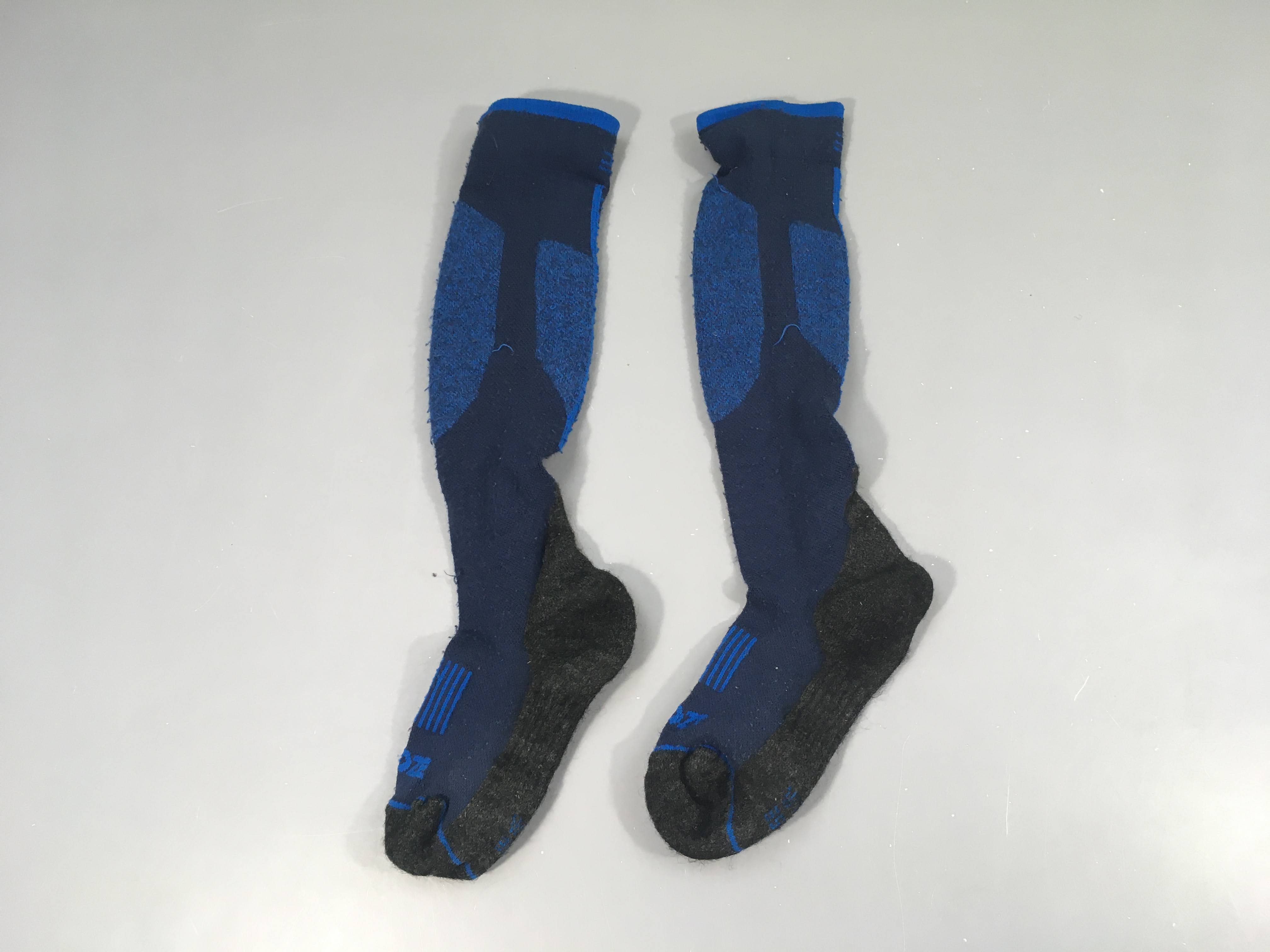 Chaussettes de ski bleu foncé Wed'ze, 35-39