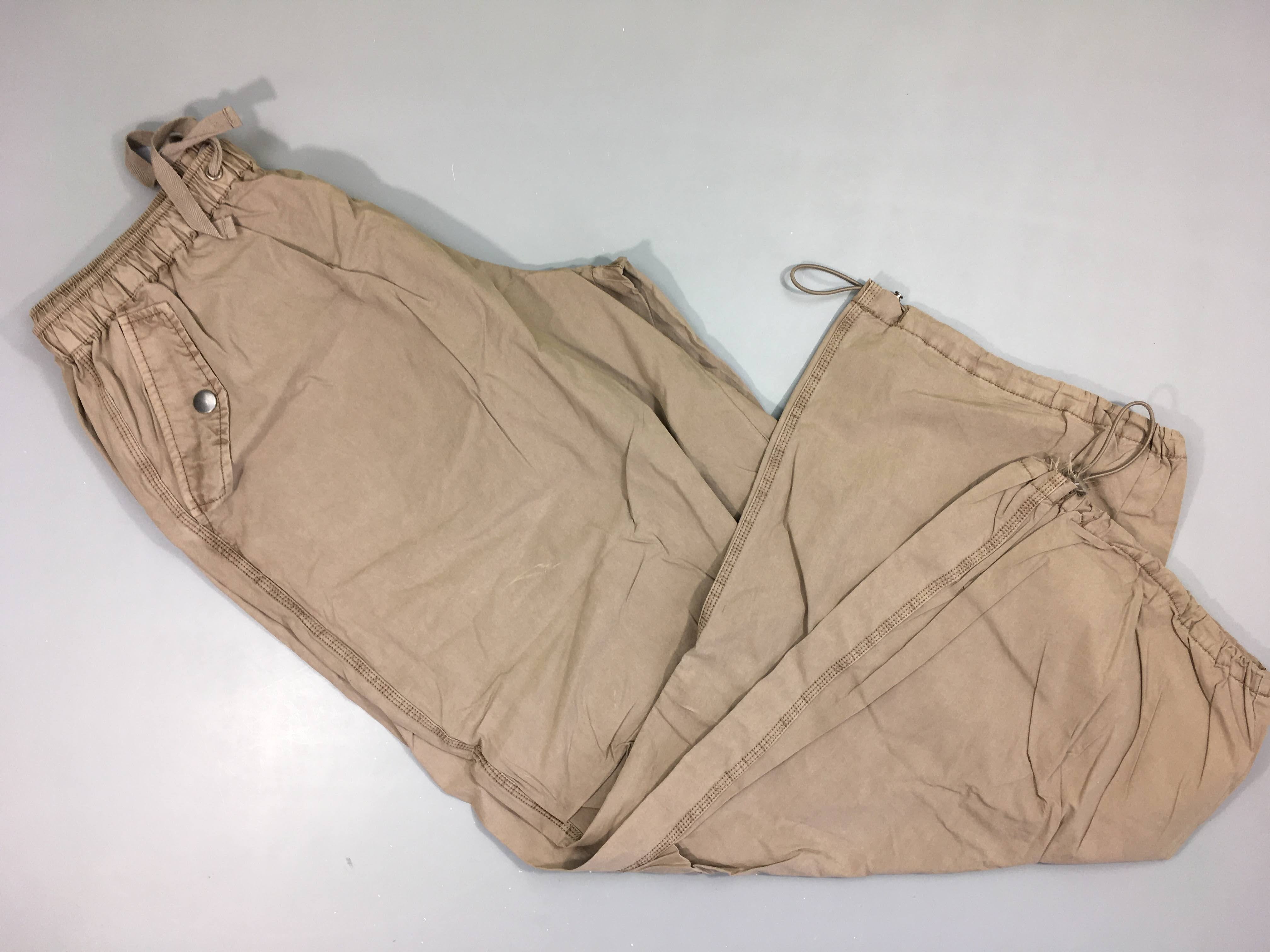 Pantalon beige parachute (Weight leg)