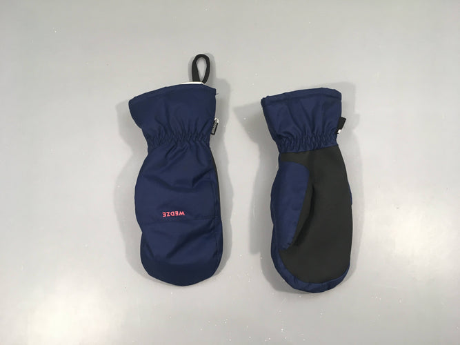 Moufles de ski waterproof bleu foncé Wed'ze, moins cher chez Petit Kiwi