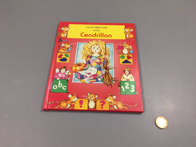 Lis et apprends avec Cendrillon, moins cher chez Petit Kiwi