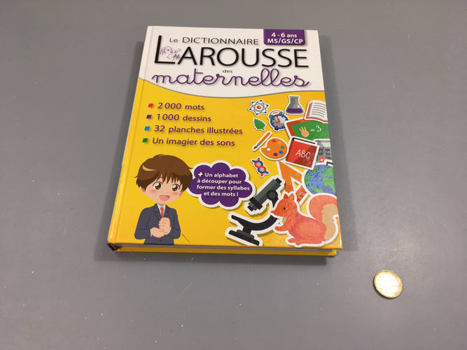 Le dictionnaire Larousse des maternelles 4-6a, moins cher chez Petit Kiwi