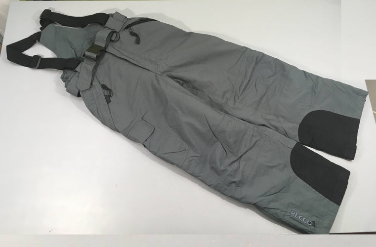 Pantalon de ski gris bretelles, moins cher chez Petit Kiwi