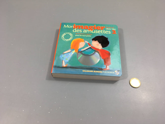 Mon imagier des amusettes 2 avec Cd de16 chansons, moins cher chez Petit Kiwi
