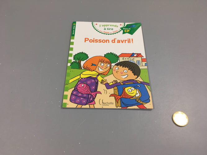 Poisson d'avril-Sami et Julie J'apprends à lire +6a, moins cher chez Petit Kiwi