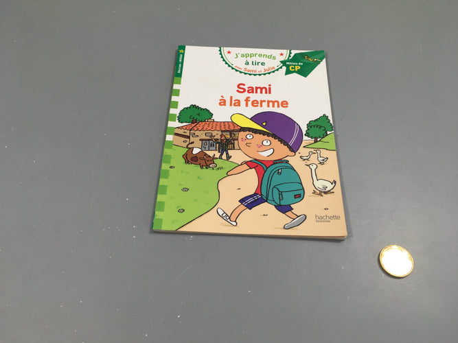 Sami à la ferme-Sami et Julie J'apprends à lire +6a, moins cher chez Petit Kiwi