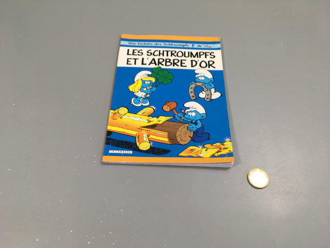 Les Schtroumpfs et l'aRobere d'or, moins cher chez Petit Kiwi