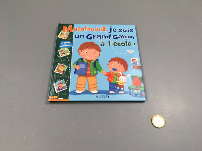 Maintenant, je suis un grand garçon à l'école!, moins cher chez Petit Kiwi