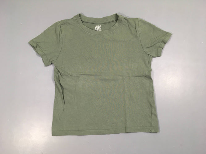 T-shirt m.c kaki, moins cher chez Petit Kiwi