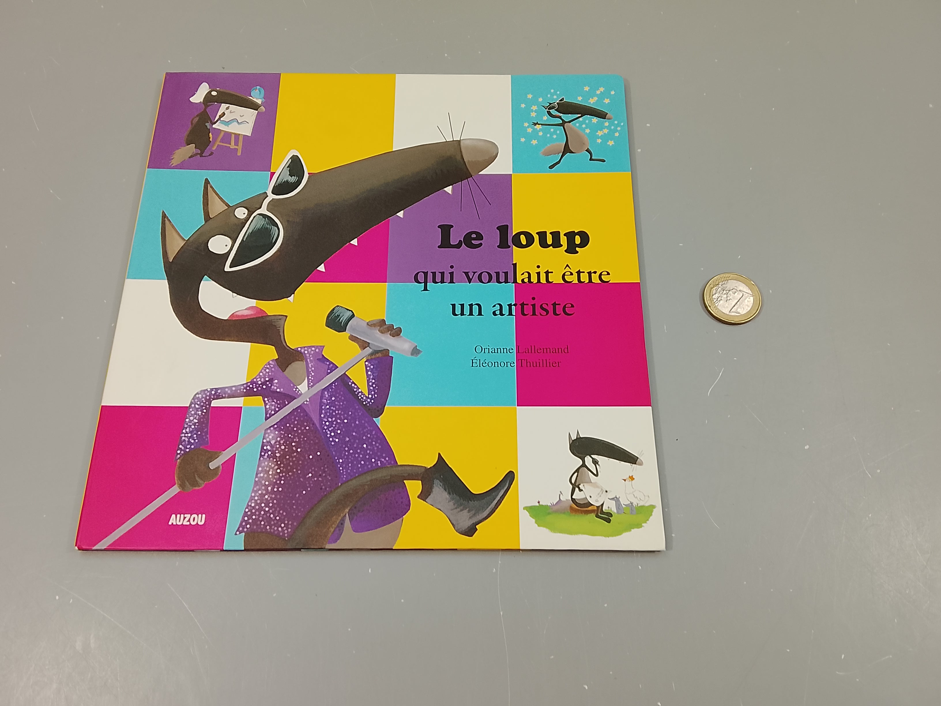 Le loup qui voulait être artiste