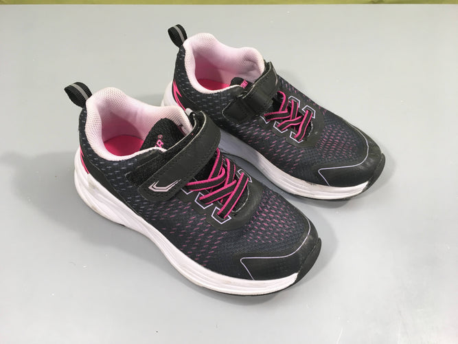Baskets noires-roses Panther, moins cher chez Petit Kiwi
