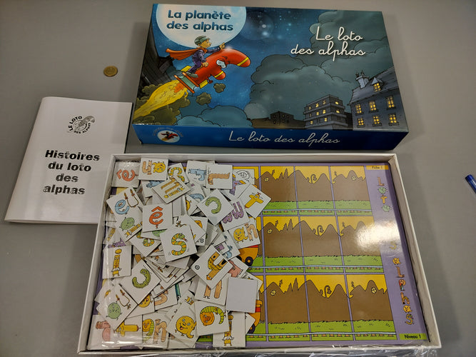 Le loto des alphas , complet, moins cher chez Petit Kiwi