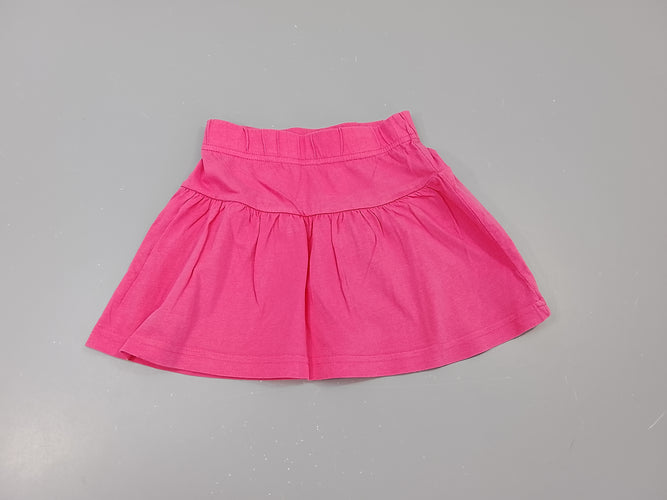 Jupe jersey rose, moins cher chez Petit Kiwi