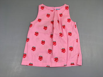 Blouse s.m rose framboises