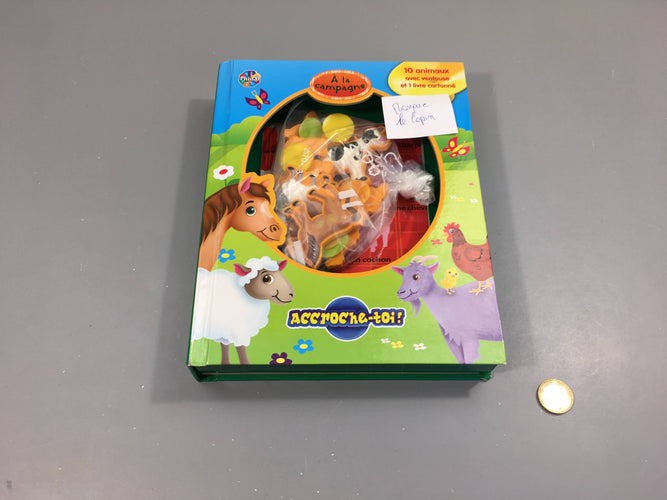 A la campagne Animaux ventouse-Manque le lapin, moins cher chez Petit Kiwi