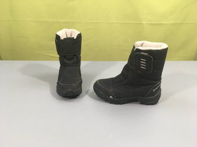 Bottes de neige noires, 27, moins cher chez Petit Kiwi