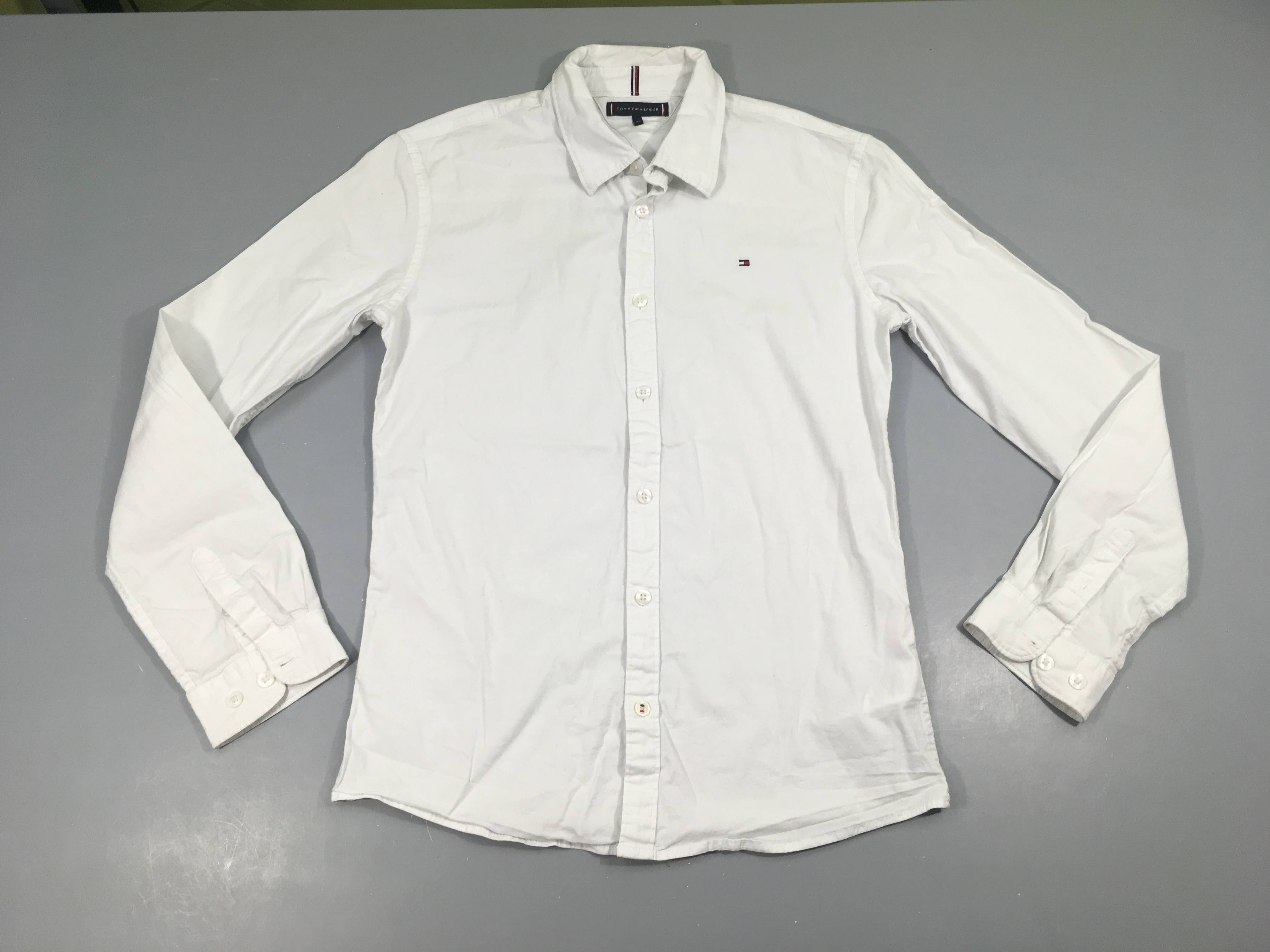 Chemise m.l blanche, à repasser