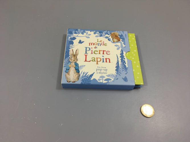 Le monde de Pierre Lapin, livre pop-up à déplier, moins cher chez Petit Kiwi