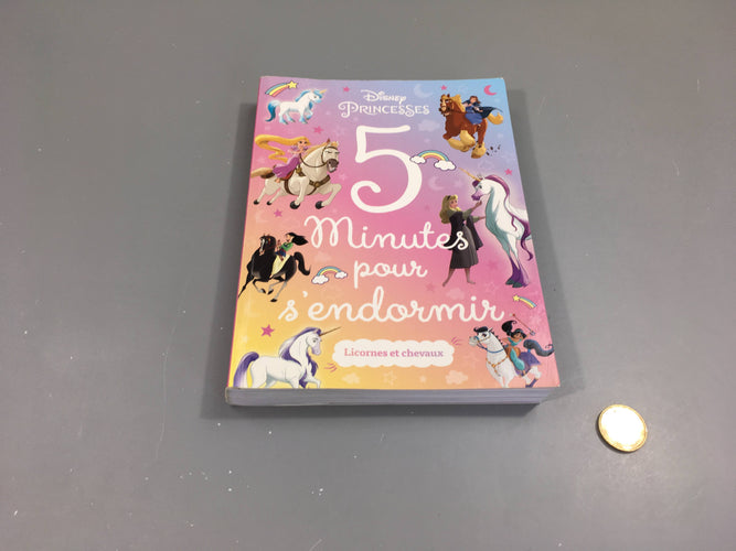 5 minutes pour s'endormir, licornes et chevaux, moins cher chez Petit Kiwi