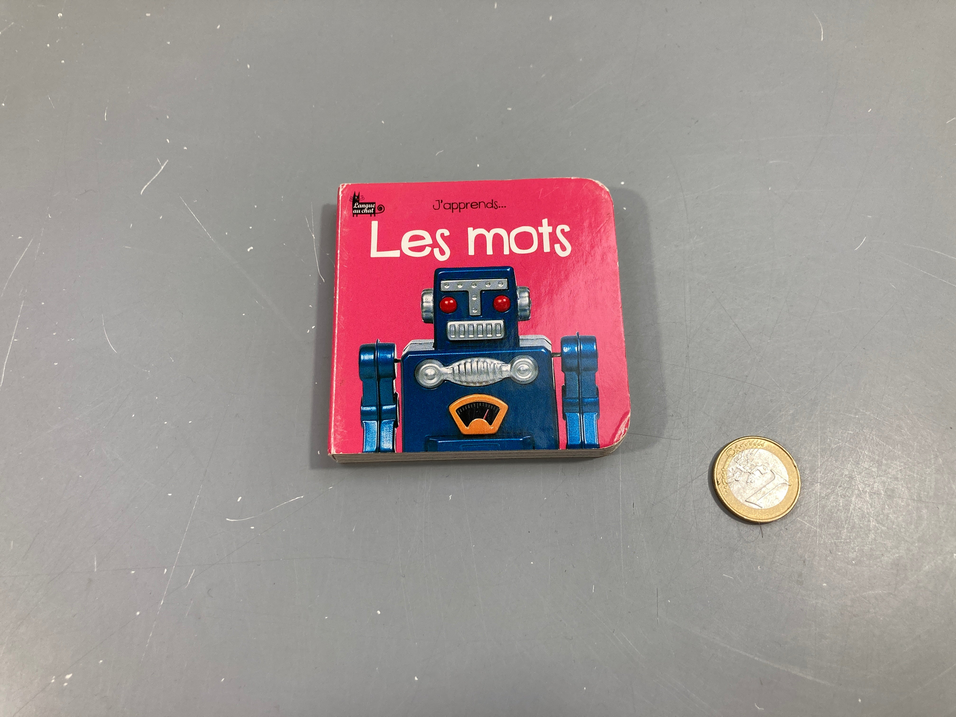 J'apprends... les mots, langue au chat